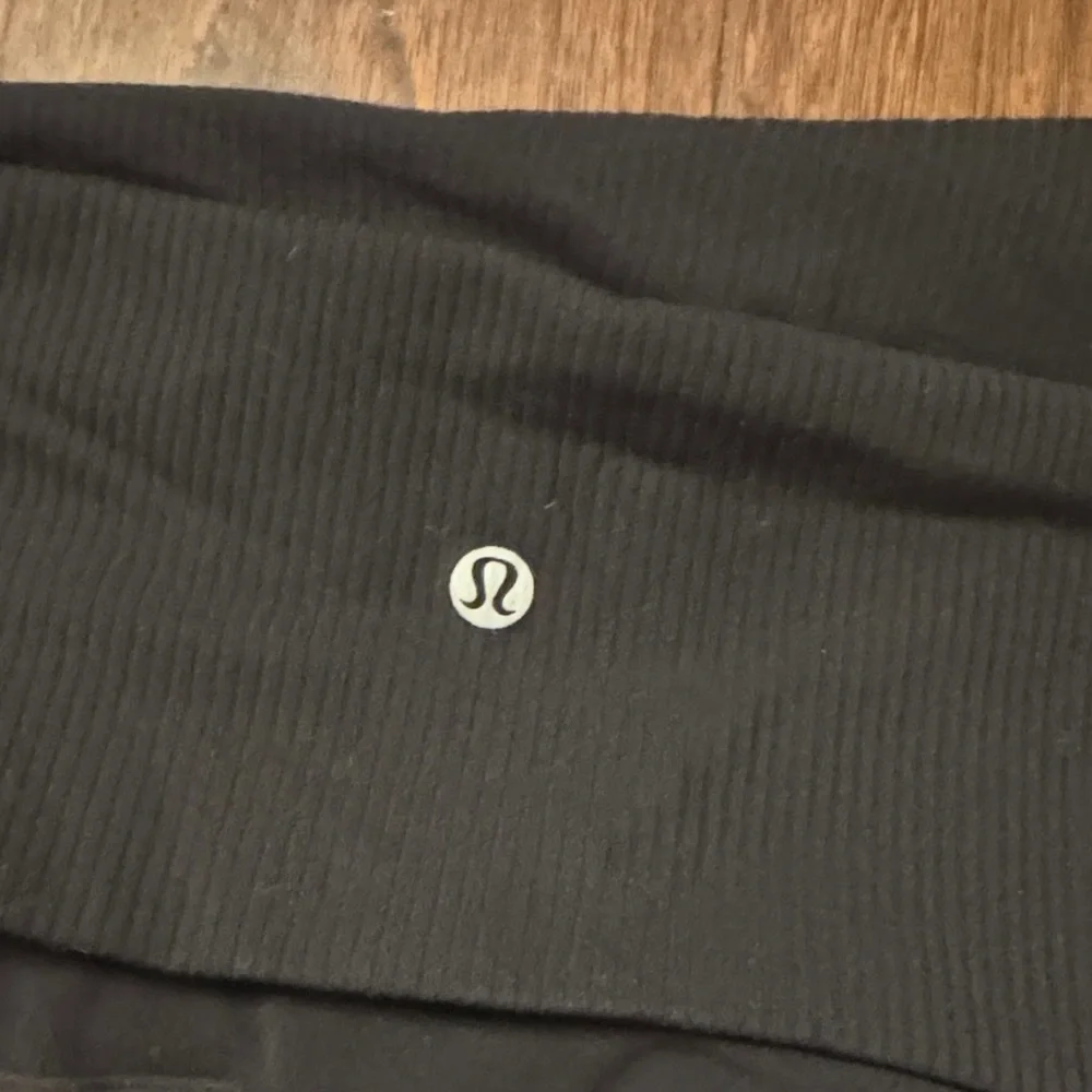 lululemon athletica High-Rise Ribbed-Waist Jogger - Black